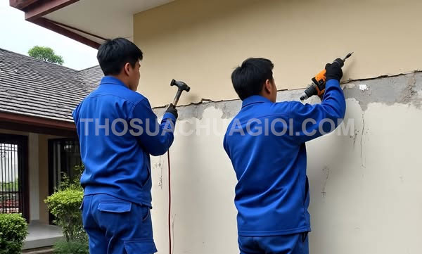 Thợ sửa nhà xã Thái Mỹ mới tại nhà gọi 30 phút có thợ