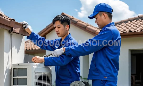 Thợ tháo lắp máy lạnh phường An Khánh mới liên hệ 10 phút thợ tới