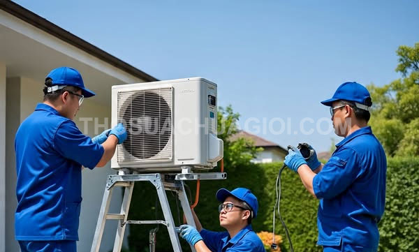 dịch vụ thợ tháo lắp máy lạnh phường Cát Lái