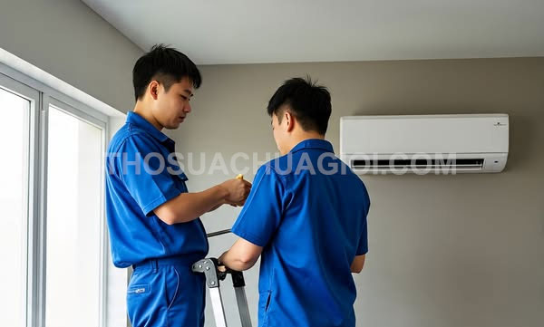 Thợ tháo lắp máy lạnh phường Hiệp Bình mới tại nhà gọi 30 phút có thợ
