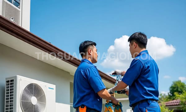 Thợ tháo lắp máy lạnh phường Long Phước mới chuyên nghiệp 15 phút có thợ