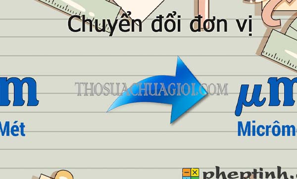 đổi m sang um