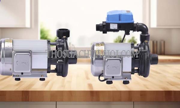 máy bơm tăng áp và máy bơm đẩy cao