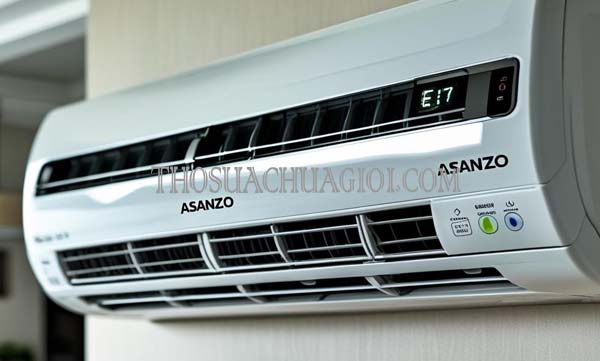 máy lạnh asanzo lỗi e7
