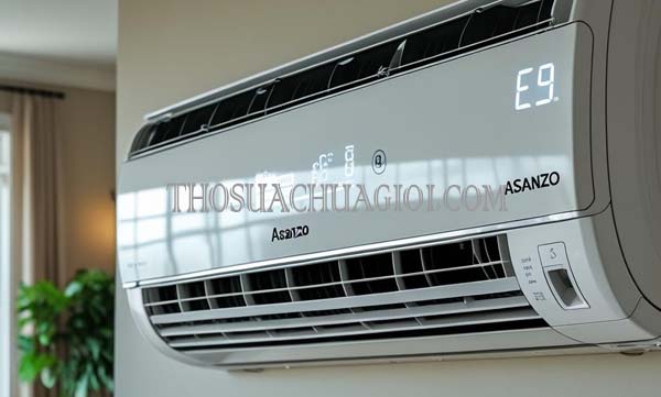 máy lạnh asanzo lỗi e9