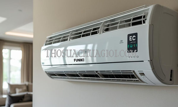 sửa máy lạnh funiki lỗi ec