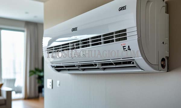 máy lạnh gree lỗi e4