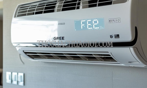 máy lạnh gree lỗi f2