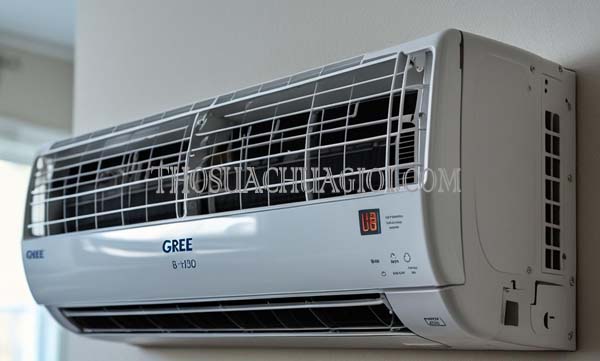 máy lạnh gree lỗi u8