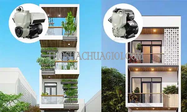 nên chọn máy bơm bao nhiêu hp cho nhà 2 tầng