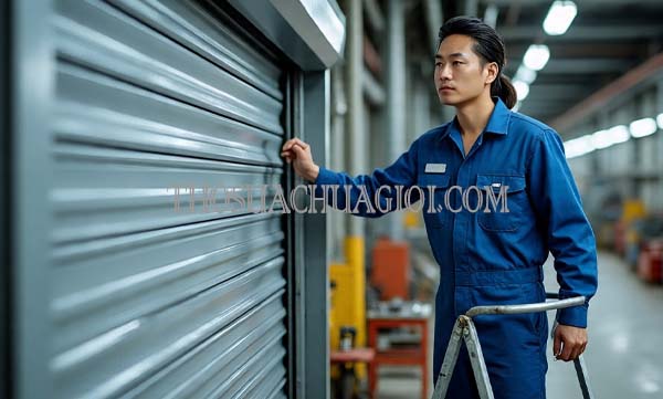 nguyên nhân cửa cuốn tự động mở bất thường