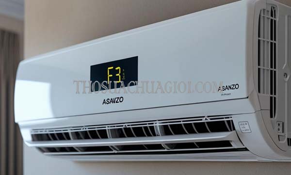Lỗi F3 máy lạnh Asanzo và cách xử lý chính xác