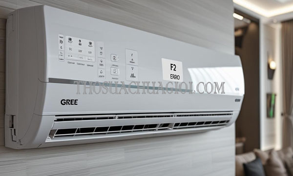 sửa máy lạnh gree lỗi f2