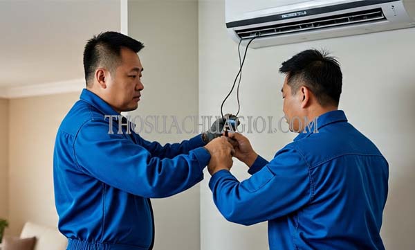 Thợ sửa máy lạnh tại Bến Tre cũ giá rẻ 20 phút có mặt