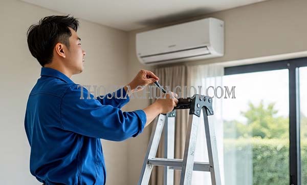 thợ sửa máy lạnh tại châu đốc giá rẻ