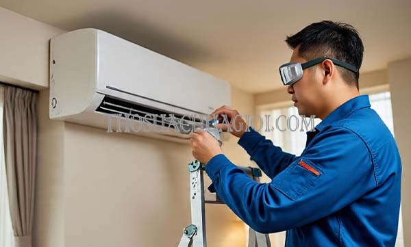 sửa máy lạnh tại gò công giá rẻ