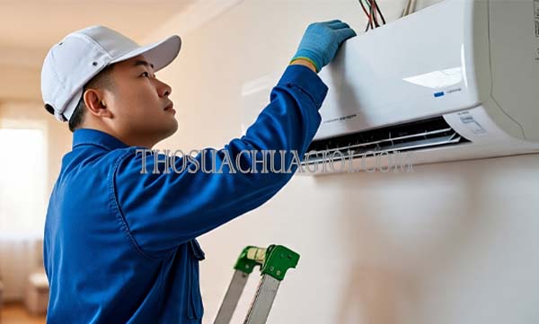 Thợ sửa máy lạnh tại Gò Công giá rẻ và uy tín