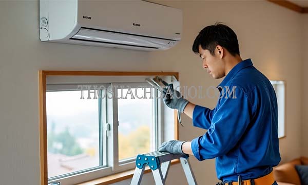 thợ sửa máy lạnh tại mỹ tho giá rẻ