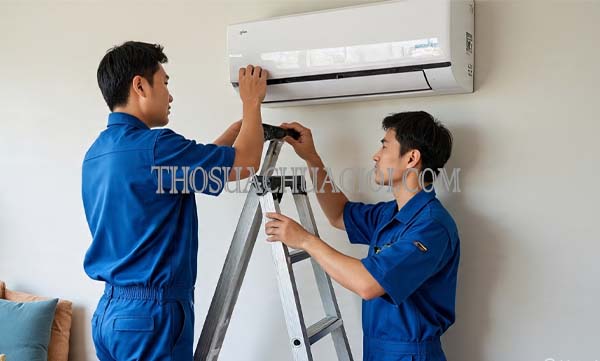 Thợ sửa máy lạnh tại Trà Vinh liên hệ 10 phút có