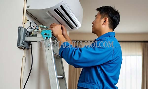 sửa máy lạnh tại trạ vinh