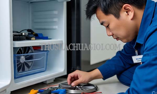 sửa tủ lạnh bị hỏng quạt gió sửa bao nhiêu tiền