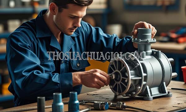 tại sao máy bơm không lên nước