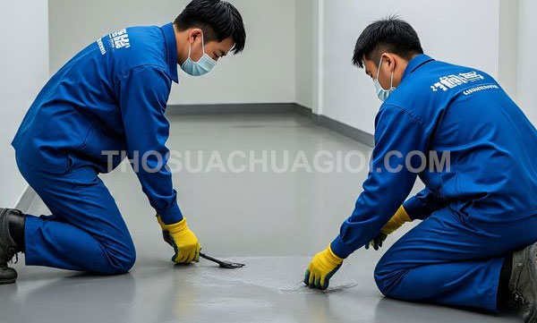 Thợ chống thấm phường Đông Hưng Thuận mới giá rẻ 15 phút có thợ