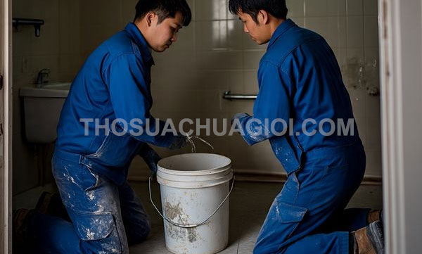 Thợ chống thấm phường Tân Định