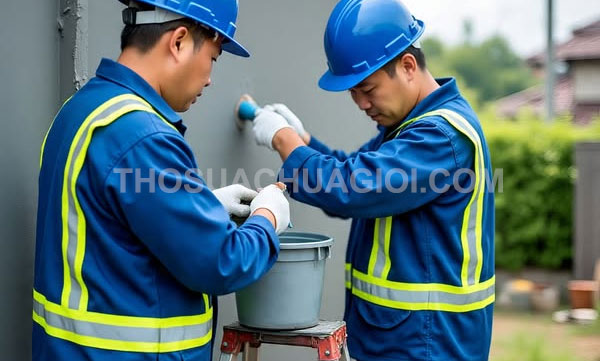 Thợ chống thấm tại phường Phú Thạnh