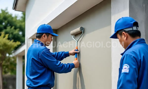 Thợ chống thấm phường Tân Đông Hiệp mới gọi 20 phút có thợ nhanh