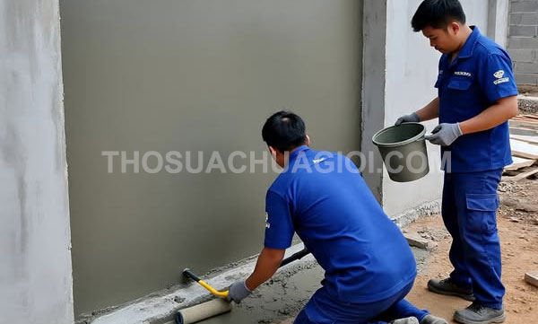 Thợ chống thấm phường Thuận Giao mới uy tín gọi 30 phút hổ trợ ngay