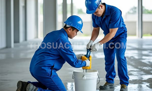 thợ chống thấm tại xã Bà Điểm