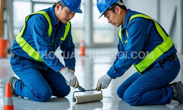 Thợ chống thấm tại xã Bình Hưng