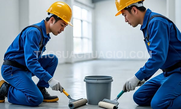 Thợ chống thấm tại xã Phú Hòa Đông