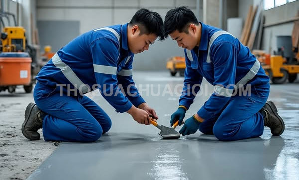 Thợ chống thấm tại xã Thái Mỹ