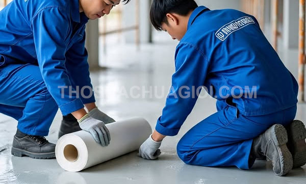 Thợ chống thấm tại xã Xuân Thới Sơn