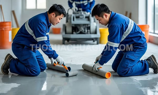 Thợ chống thấm xã Đông Thạnh mới liên hệ 10 phút thợ tới