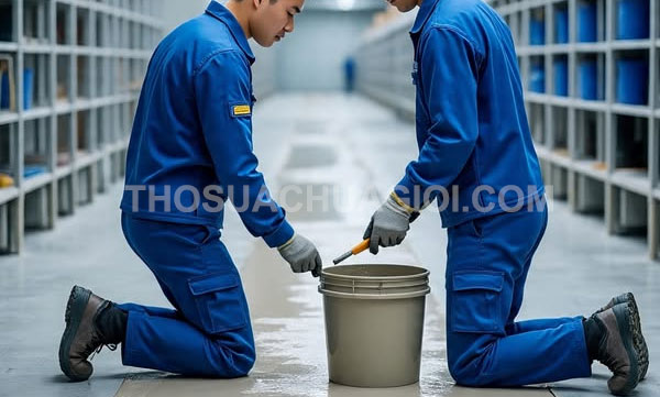 Thợ chống thấm xã Thái Mỹ