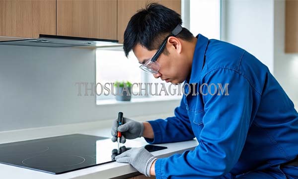 Thợ sửa bếp từ tại Vinhomes Central Park chất lượng 10 phút có mặt