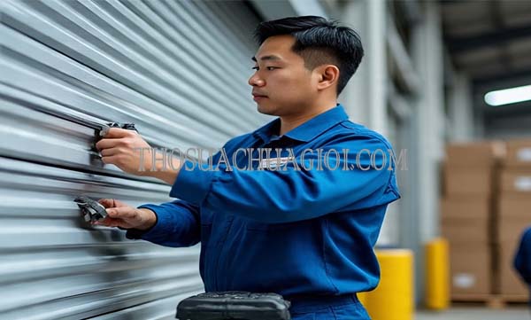 thợ sửa cửa cuốn xã tân xuân tại nhà