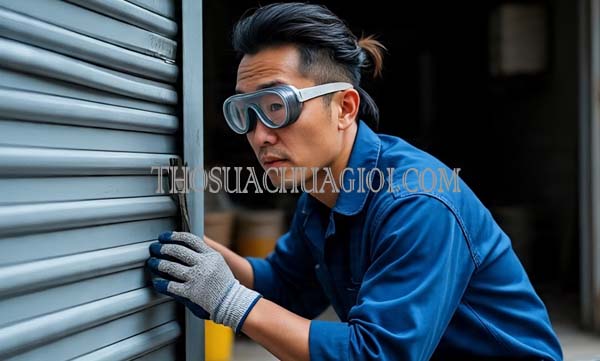 thợ sửa cửa cuốn xã thới tam thôn tại nhà