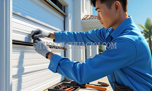 thợ sợ cửa cuốn phường bình an