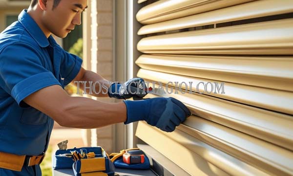 Thợ sửa cửa cuốn phường Hiệp Thành cũ giá rẻ và uy tín