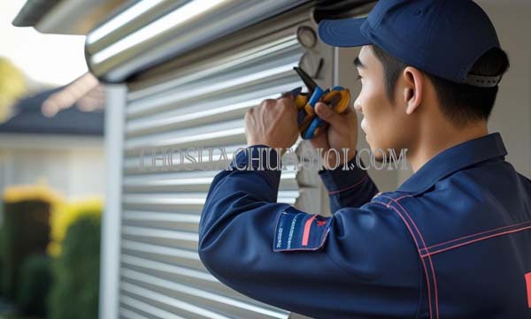 Thợ sửa cửa cuốn phường Long Thạnh Mỹ cũ giá rẻ và uy tín