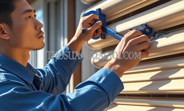 thợ sửa cửa cuốn phường tân phong tại nhà