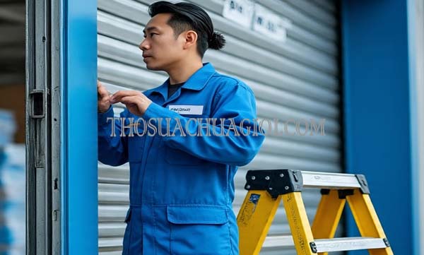 thợ sửa cửa cuốn phường thới an giá rẻ