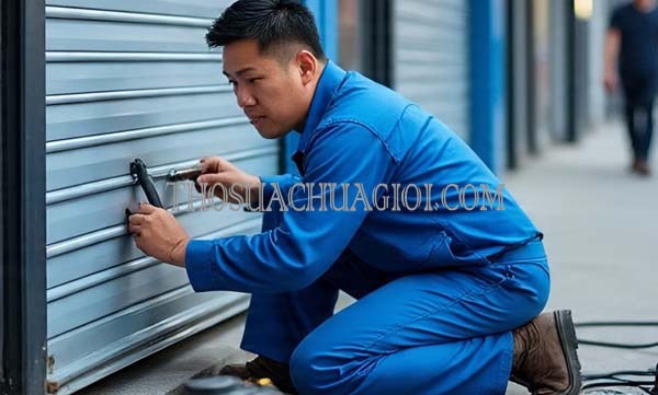 Thợ sửa cửa cuốn phường Thới An cũ giá rẻ và uy tín