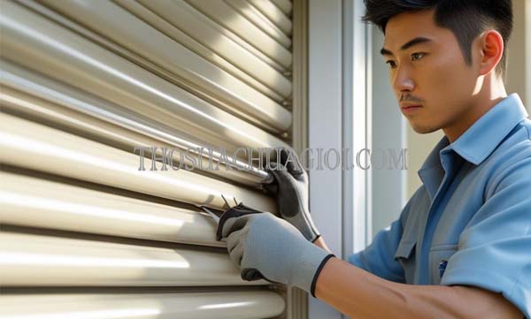 Thợ sửa cửa cuốn phường Thủ Thiêm cũ liên hệ 10 phút có