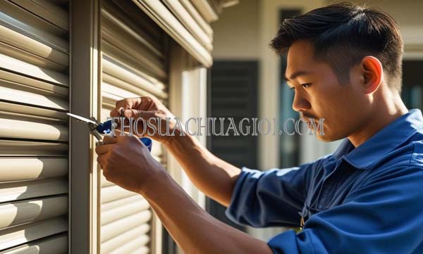 thợ sửa cửa cuốn phường trường thạnh giá rẻ