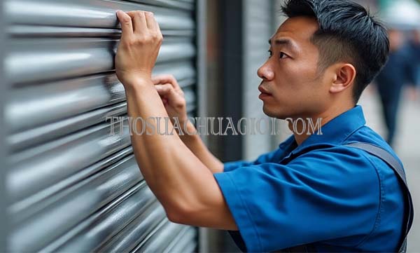 thợ sửa cửa cuốn xã hòa phú giá rẻ